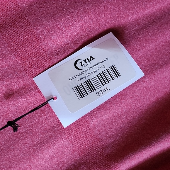 Red Heather Performance Long Sleeve - Picture 3 of 4